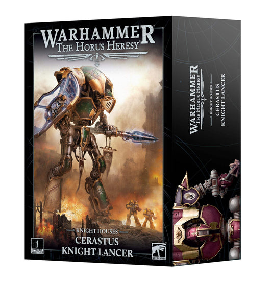 Games Workshop Cerastus Knight Lancer model for epic tabletop battles.