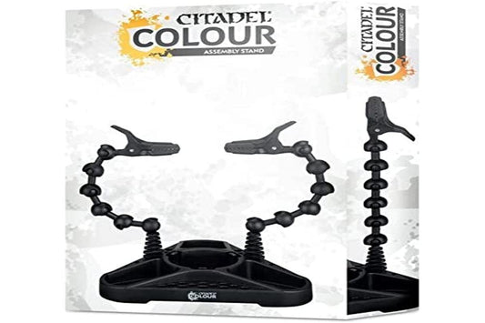 Games Workshop Citadel Colour Assembly Stand keeps miniatures steady during assembly.