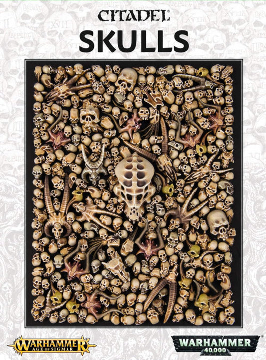 Games Workshop Citadel Skulls box of 340 skulls for terrain and miniatures