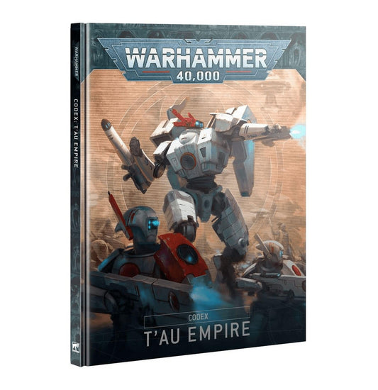 Games Workshop Codex Tau Empire artwork spread highlighting lore and army-building inspiration