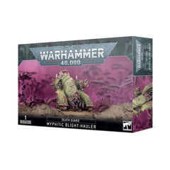 Games Workshop Death Guard Myphitic Blight-Hauler assembled pose for dynamic display and gaming