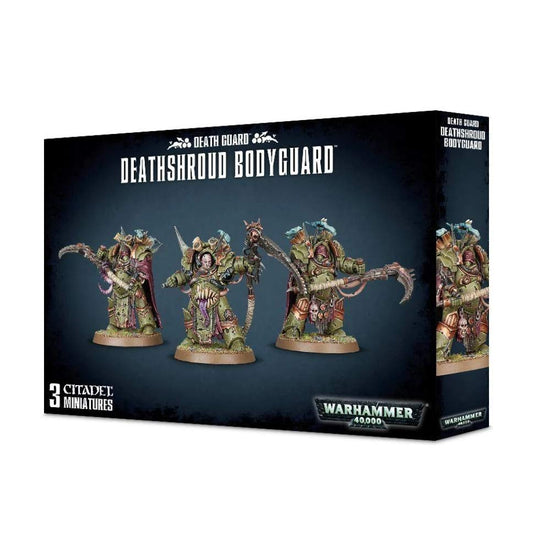 Games Workshop Deathshroud Bodyguard miniatures, ready for tabletop battles and display.