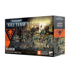 Games Workshop Kasrkin Kill Team 2024 assembly miniatures ready for painting and tabletop action