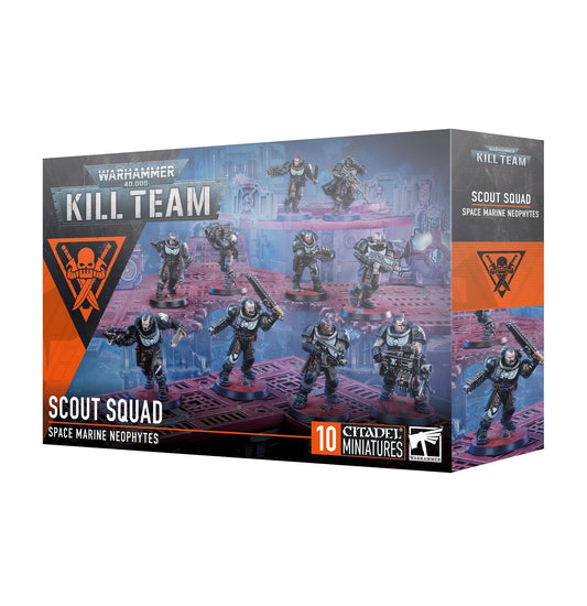 Games Workshop Kill Team Scout Squad miniatures ready for tactical skirmish battles