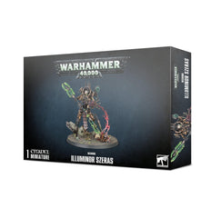 Games Workshop Necrons Illuminor Szeras on 80mm base, ideal for display and tabletop battles.