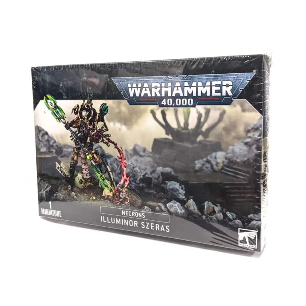 Games Workshop Illuminor Szeras figure in plastic kit, ready for assembly and painting.