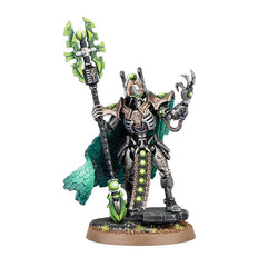 Imotekh Stormlord with Staff of the Destroyer for dramatic ranged moments.