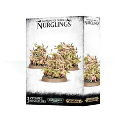Games Workshop Nurglings tower front view for dramatic tabletop scenery