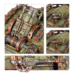 Plagueburst Crawler armament sponsons highlight dual plague-spitters option for variant setup