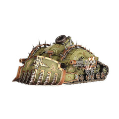 Plagueburst Crawler mortar barrel close-up reveals intricate mechanism for immersive display