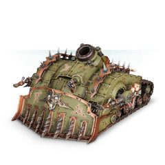 Games Workshop Plagueburst Crawler side view emphasizes scale and weapon layout for tabletop planning