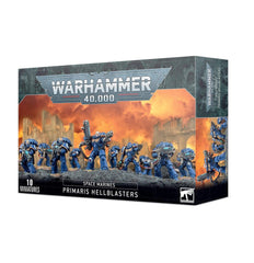 Games Workshop Primaris Hellblasters with plasma incinerators for tabletop battles