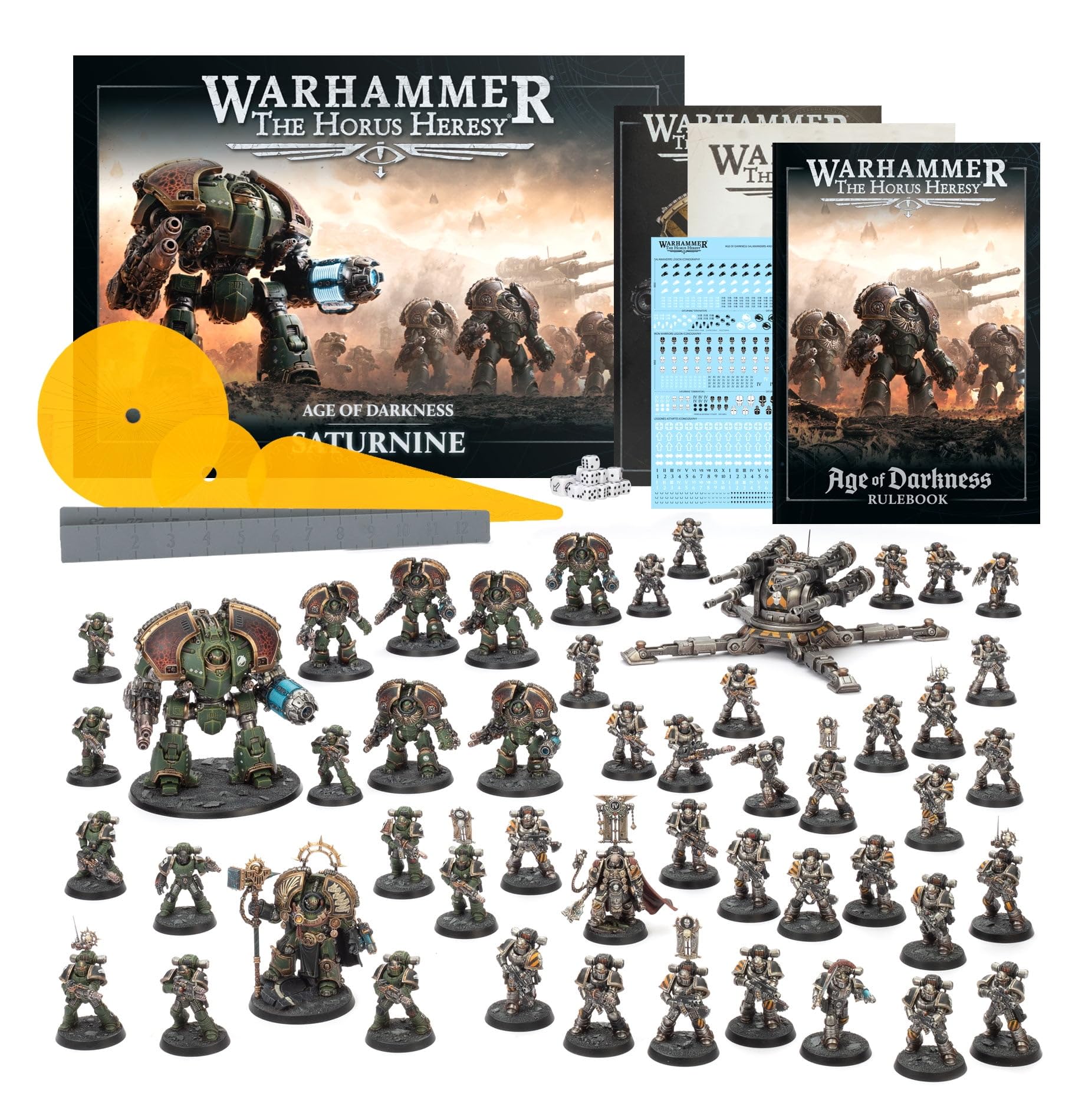 Games Workshop Saturnine Terminators assembly pose for tabletop battles