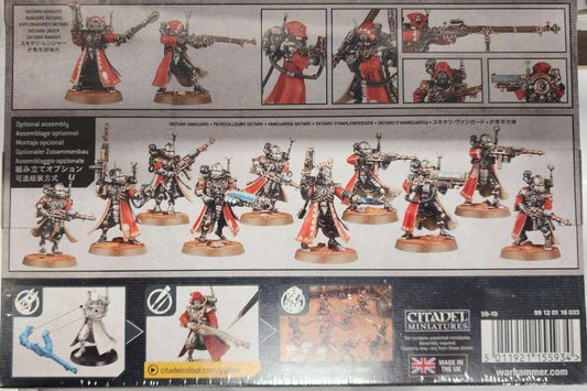 Games Workshop Skitarii Rangers Vanguard painted with multi-colored detail