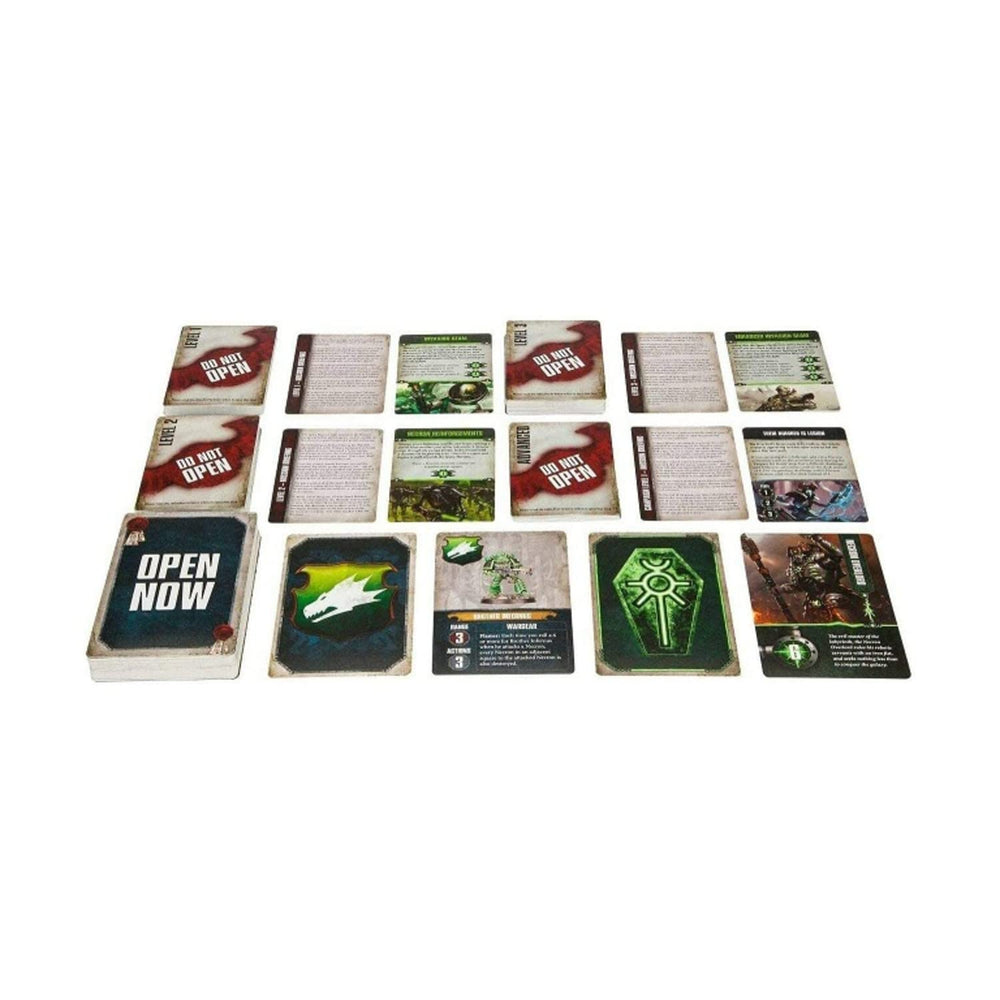 Games Workshop Space Marine Adventures cooperative setup image, perfect for campaign nights.