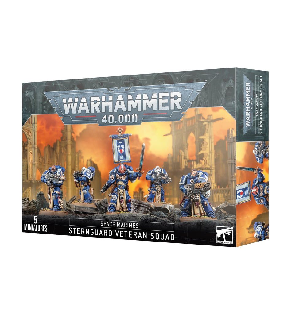 Games Workshop Space Marines Sternguard Veteran parts enable high detail customization for your army.