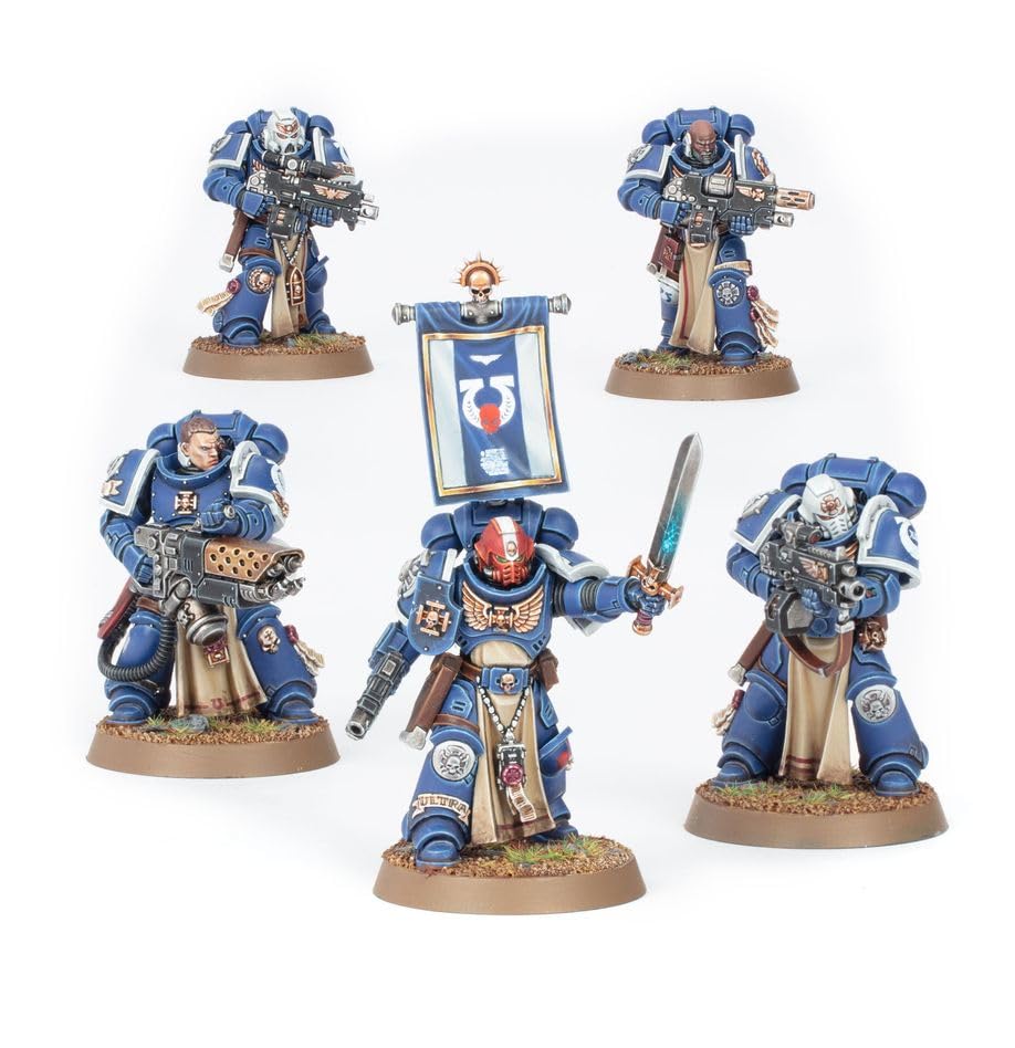 Games Workshop Space Marines Sternguard Veteran weapons options support varied tabletop tactics.