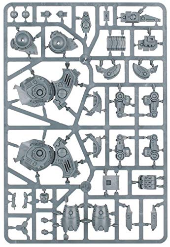 Games Workshop Tau XV95 Ghostkeel base detail showcases 105mm oval display base