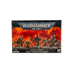 Games Workshop Terminators Chaos Space Marines close-up detail for painting and display