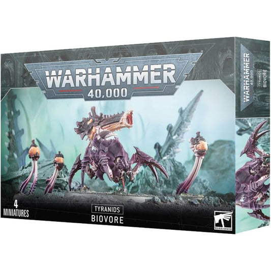 Games Workshop Tyranids Biovore with Spore Mines for battlefield artillery support