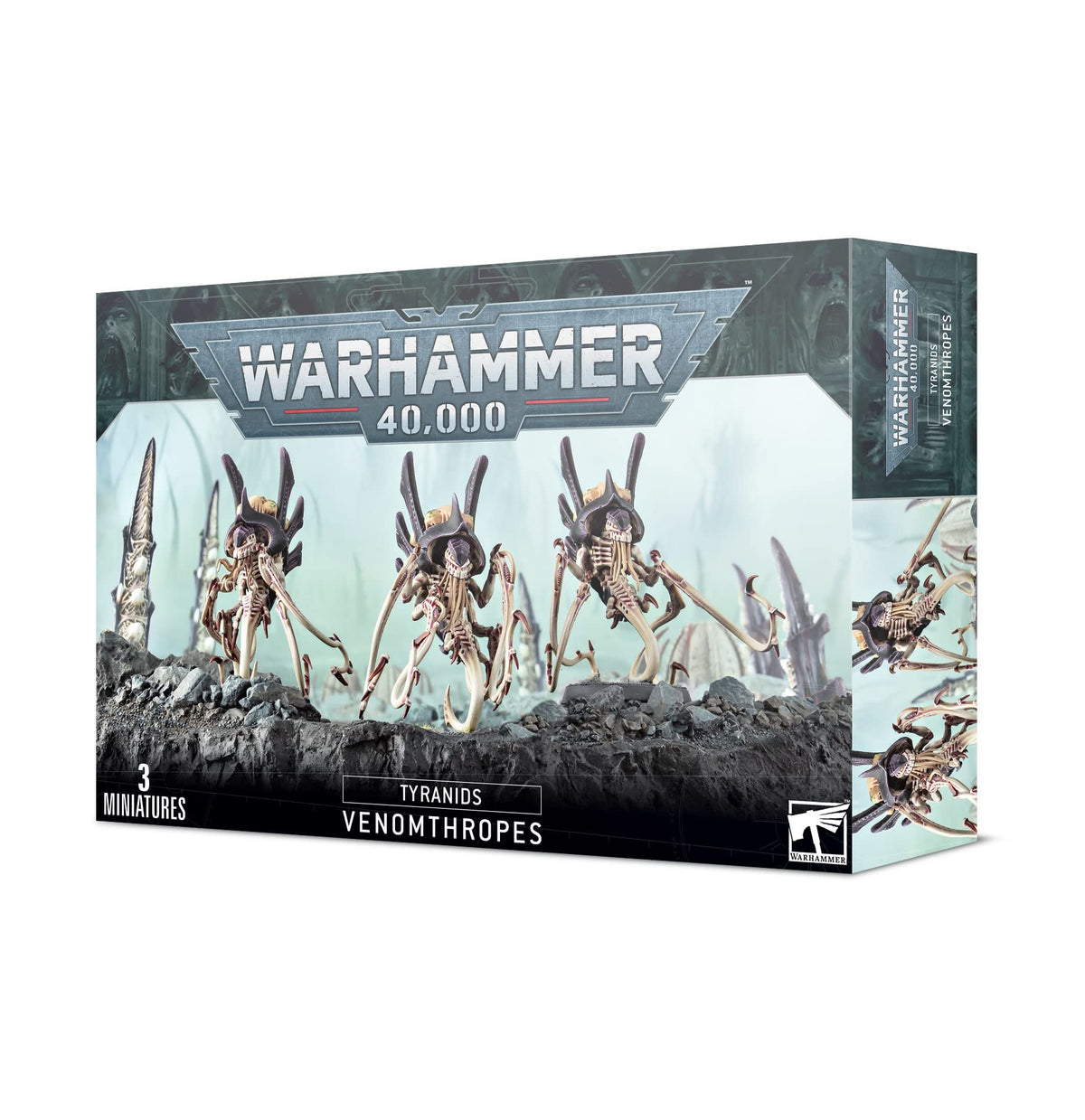 Games Workshop Tyranids Venomthropes miniature close-up to boost tabletop immersion.