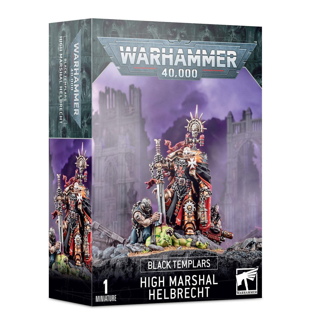 Games Workshop High Marshal Helbrecht miniature for Black Templars battles