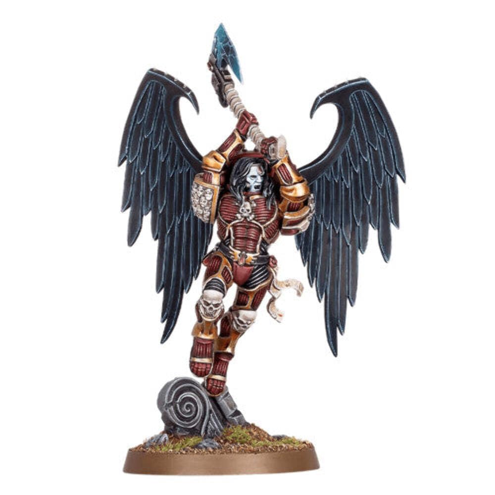 Executioner's Axe detail on Astorath miniature for dramatic melee moments.