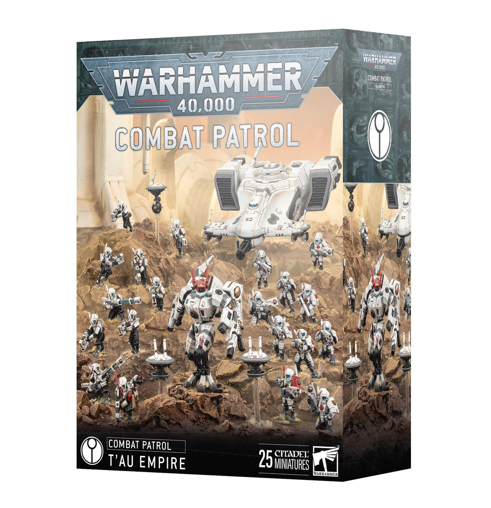 Games Workshop Tau Empire miniatures unassembled for hobbyists to paint and customize.