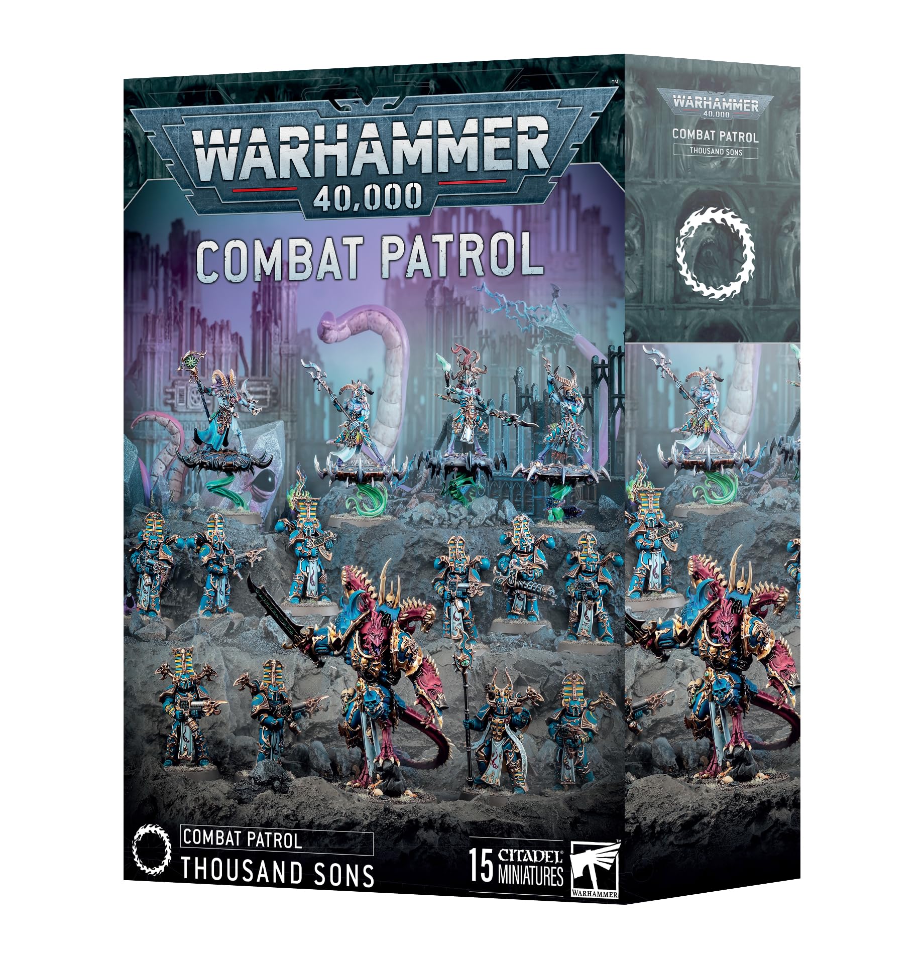 Games Workshop Thousand Sons miniatures kit for a ready-to-play start army