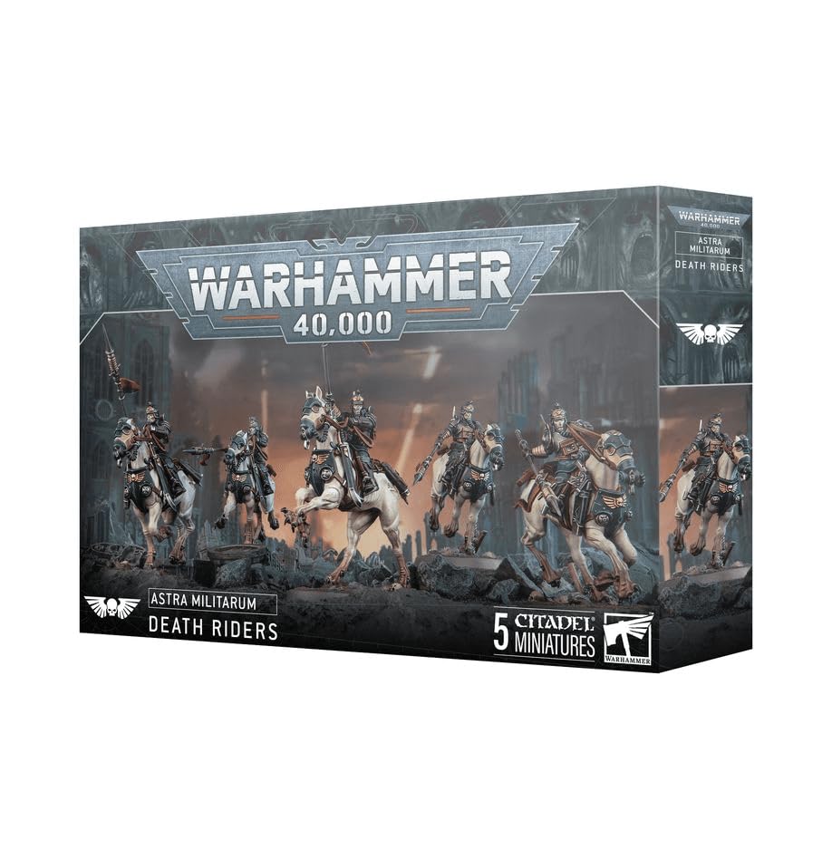Games Workshop Warhammer 40,000 Death Riders weapons and accessories: personalize your squad tactics.