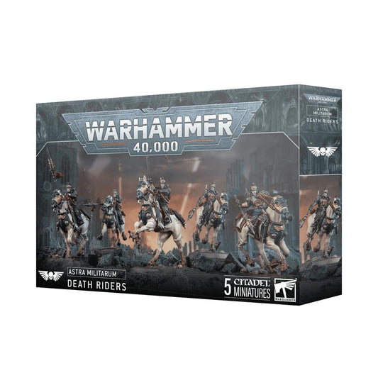 Games Workshop Warhammer 40,000 Death Riders weapons and accessories: personalize your squad tactics.
