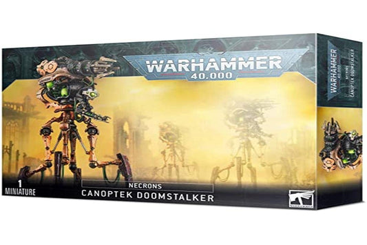 Games Workshop Necrons Canoptek Doomstalker miniature model for tabletop battles and hobby painting