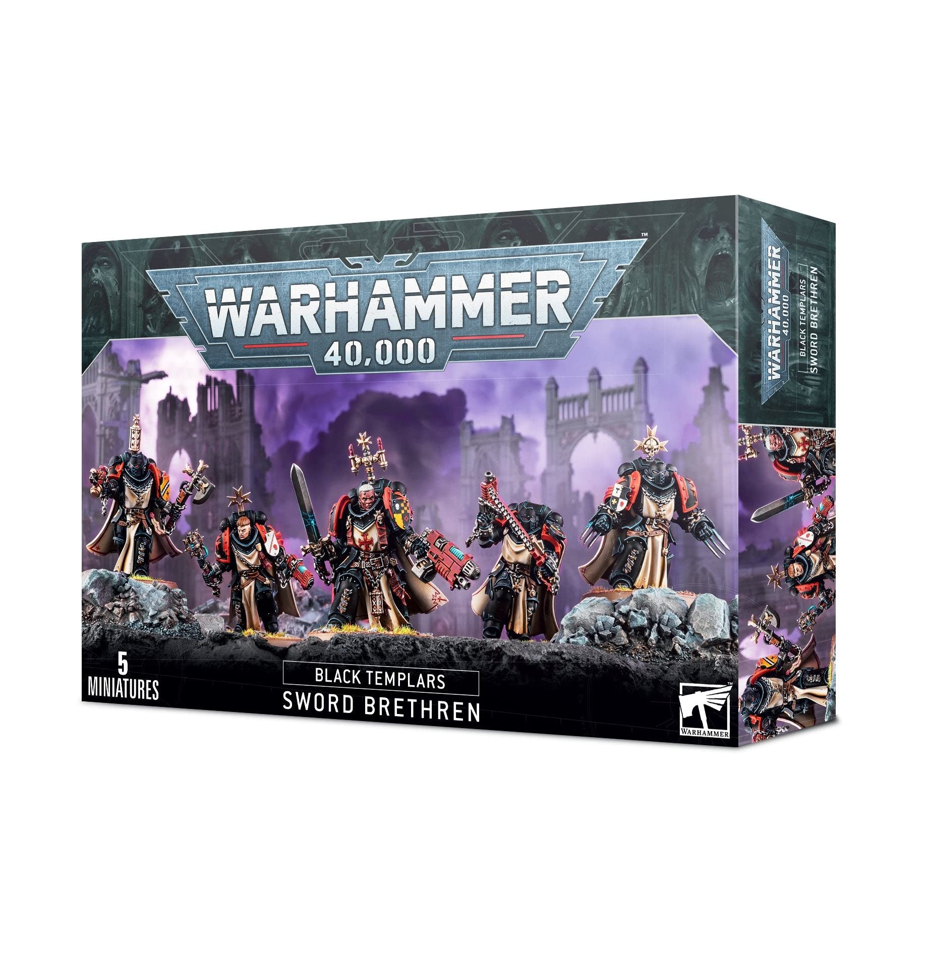 Games Workshop Sword Brethren miniature set for dynamic tabletop battles and customizable armies.