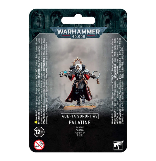 Games Workshop Warhammer 40k Palatine miniature ready for tabletop battles and army leadership.