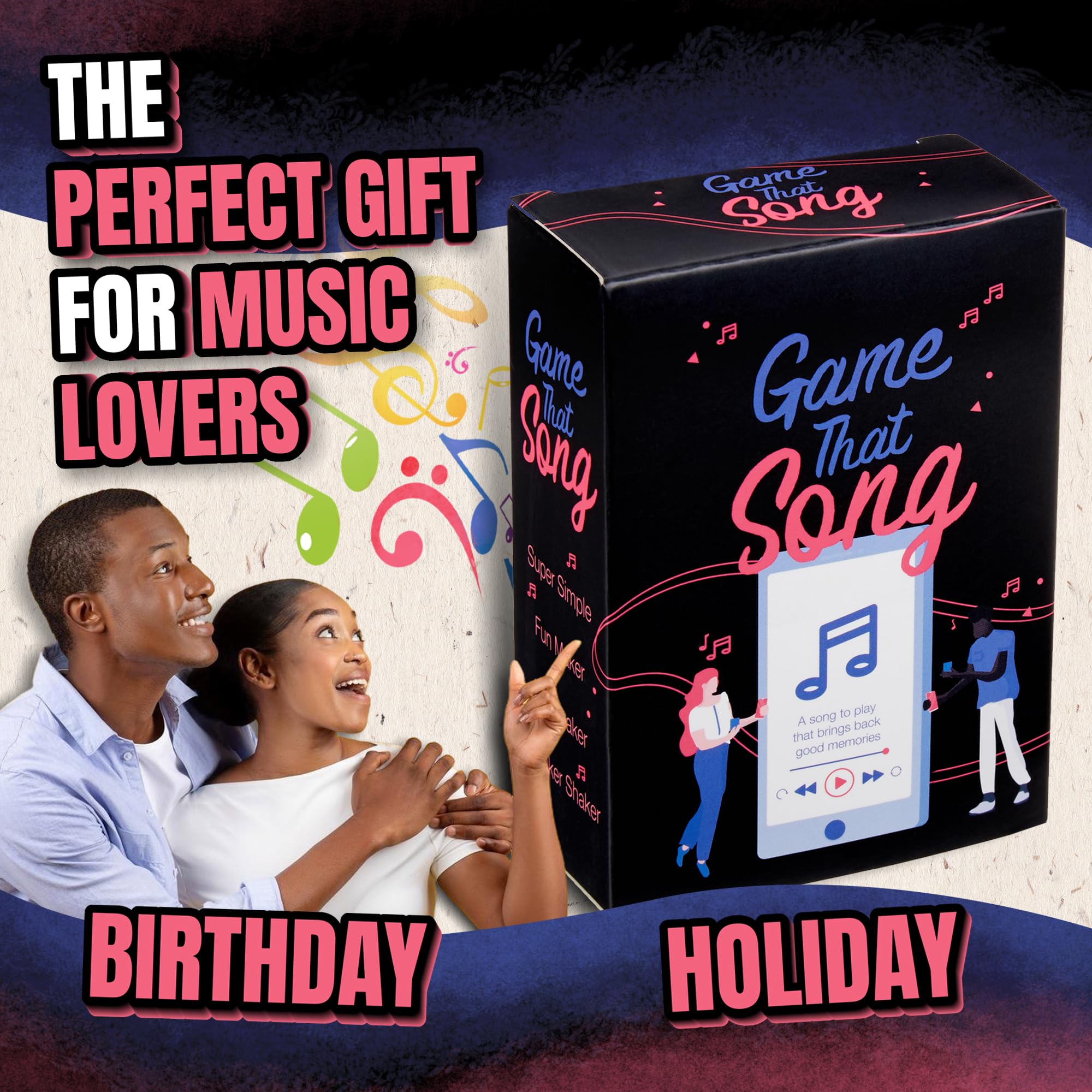 Game That Song conversation-starters reveal diverse music tastes.