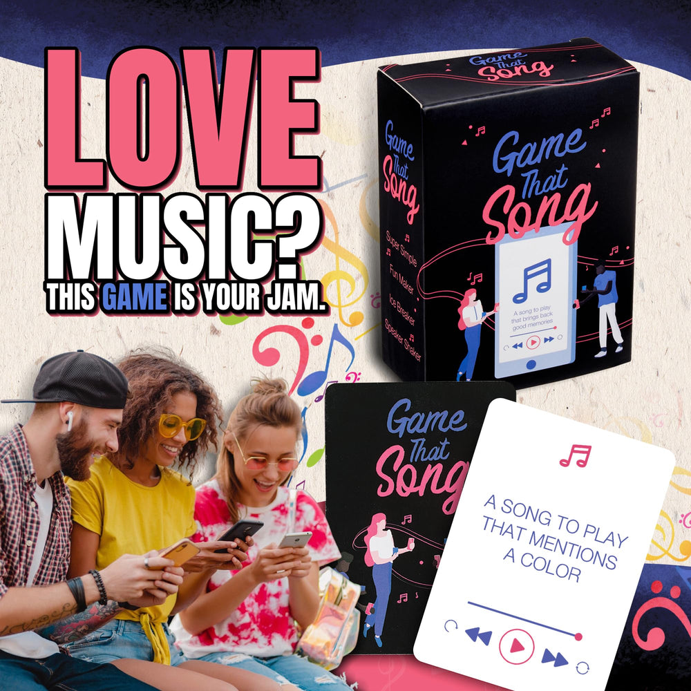 Game That Song virtual-play enables remote fun with friends via video.