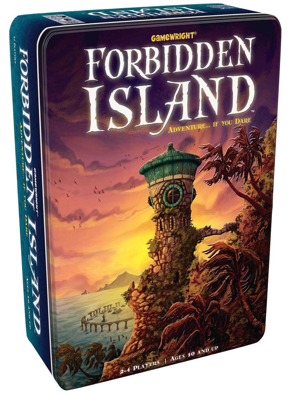 Forbidden Island treasure figurines highlighting four sacred treasures during adventure
