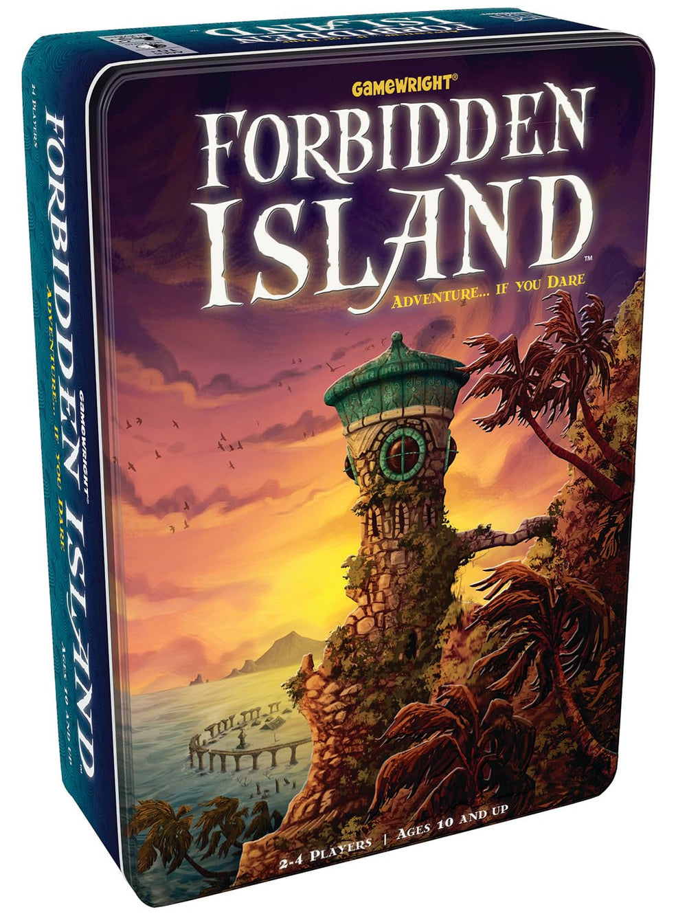 Forbidden Island treasure figurines highlighting four sacred treasures during adventure