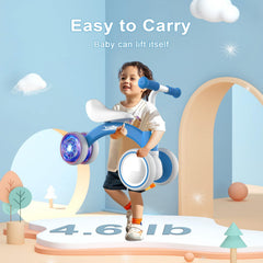 Gamfeiny EVA soft grip handles offer secure, comfortable steering.