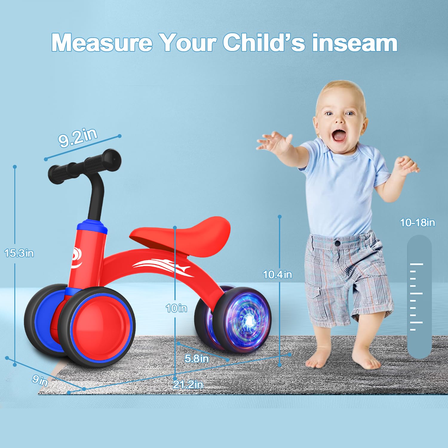 Gamfeiny soft EVA handle delivers a comfortable grip for small hands.