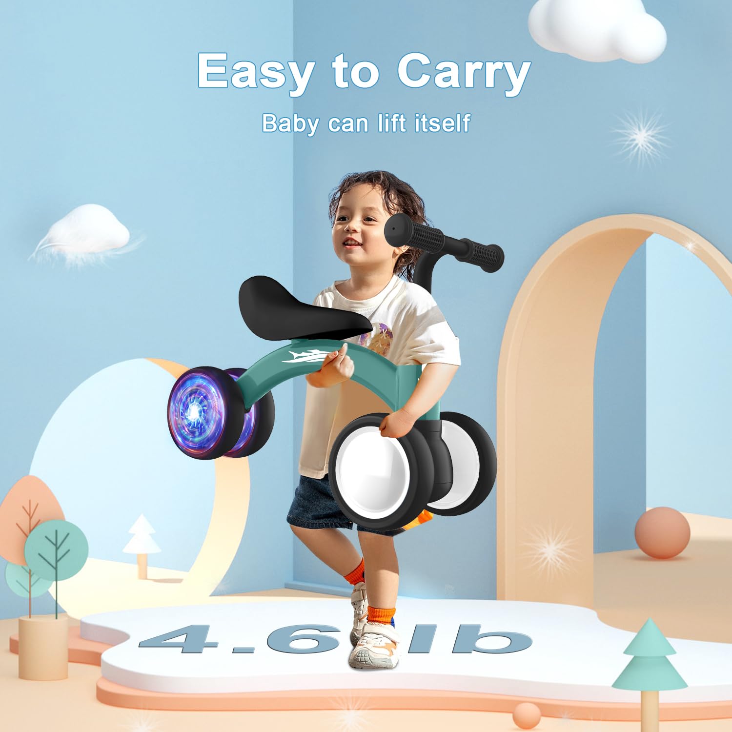 Gamfeiny soft PU seat and color-wheel action provide comfortable seating