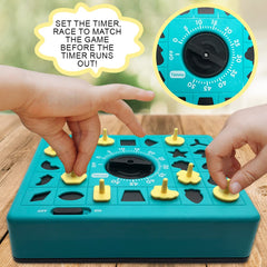 Gamie Artcreativity Pop Up Board Game storage compartment keeps pieces organized.