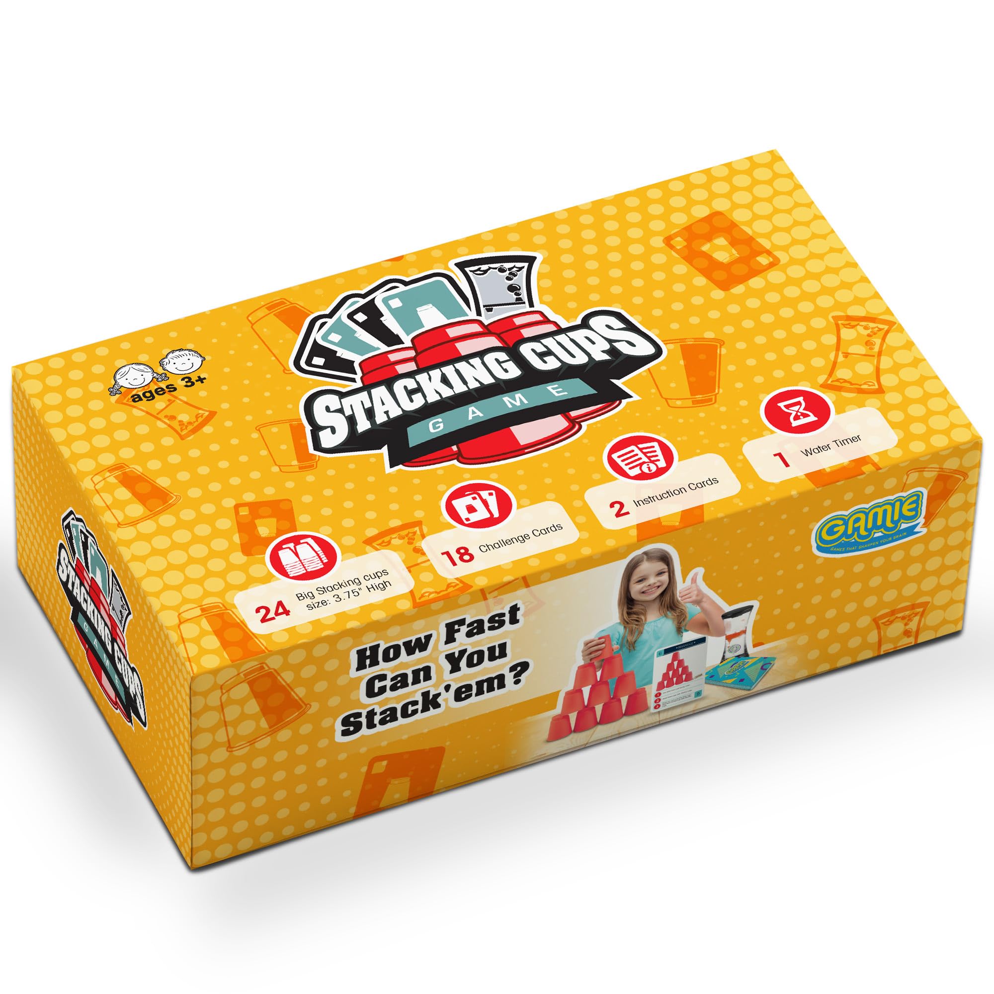 Gamie family-friendly game night idea fosters togetherness and skill practice.