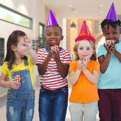 Gamie mini cards as fun party favors for guests