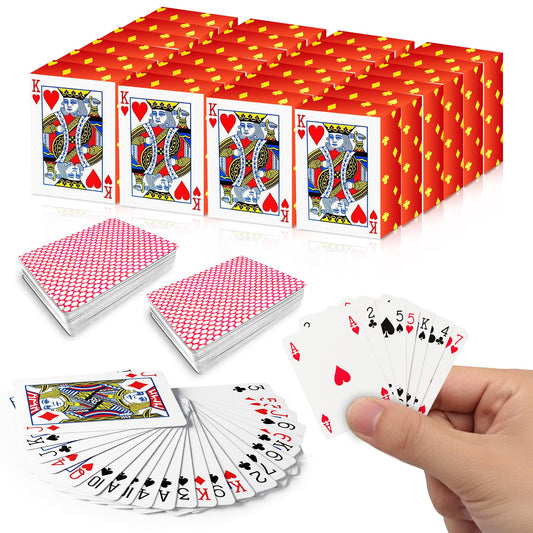 Gamie mini playing cards 1-5 inch size for travel-friendly fun