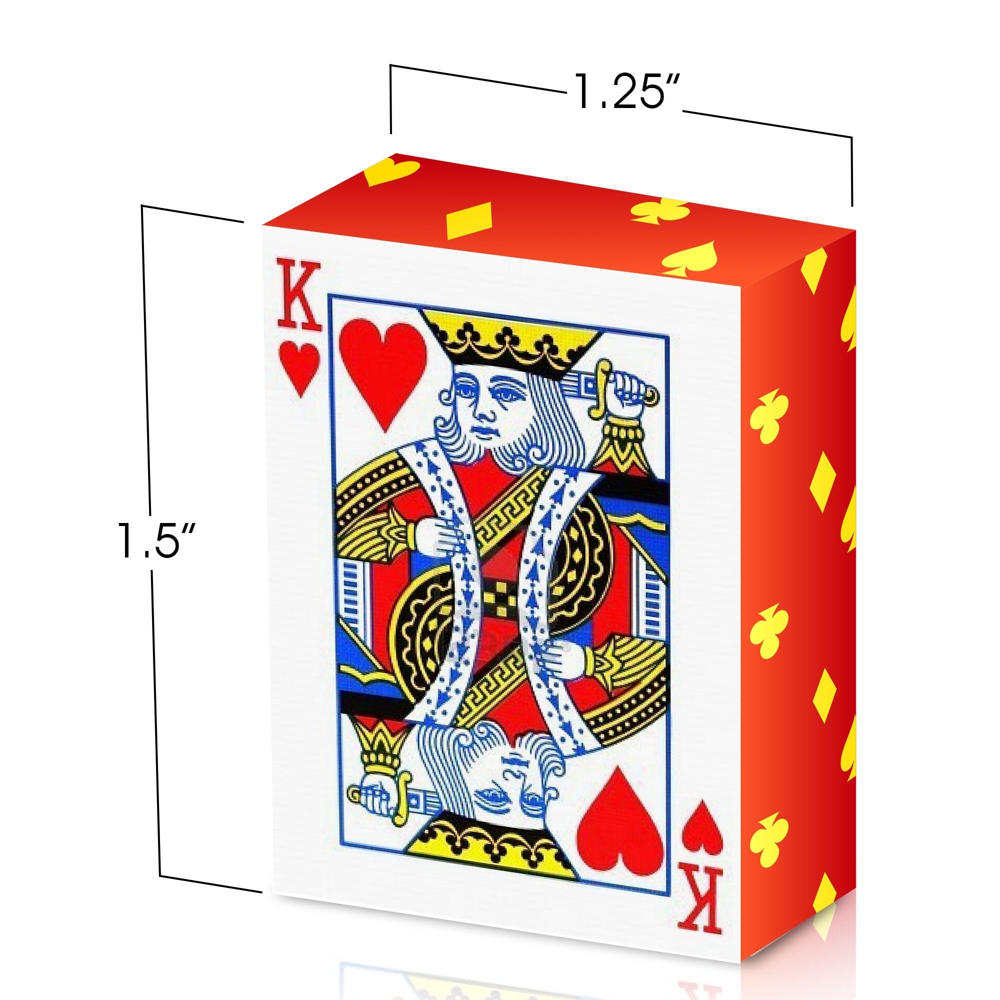 Gamie pack of 20 mini card decks ideal party favors