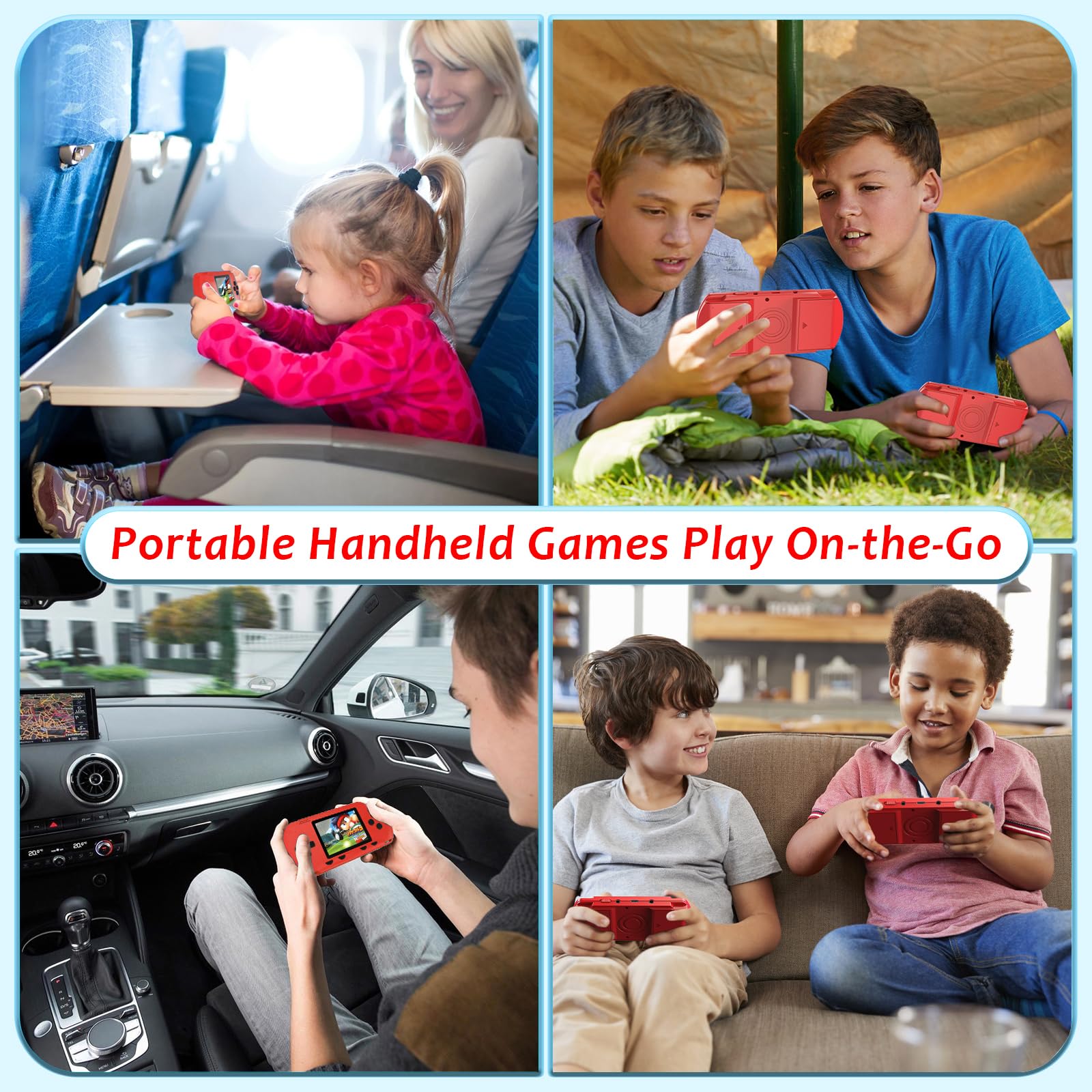 GAMPLAE packaging indicates gift-ready presentation for birthdays and holidays.
