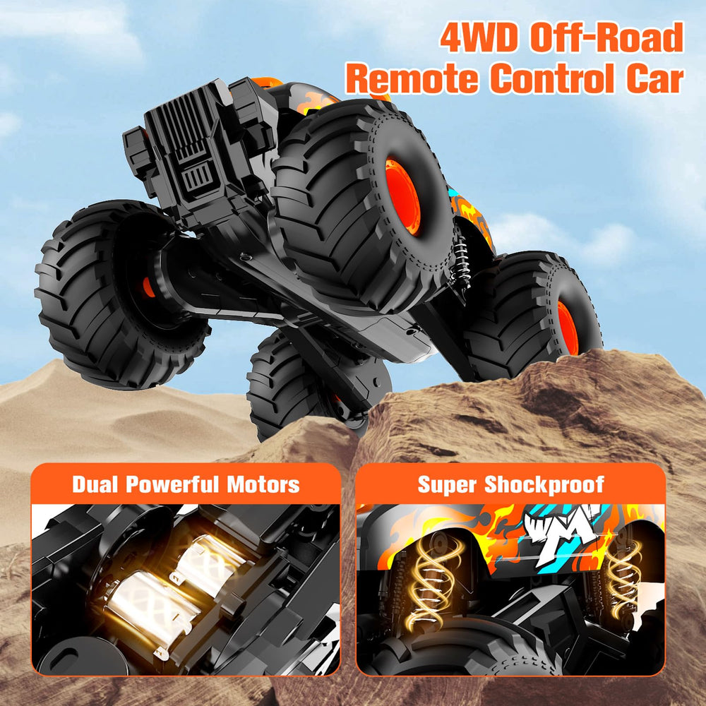 Gampop Monster Truck play session demonstrates family-friendly outdoor fun.