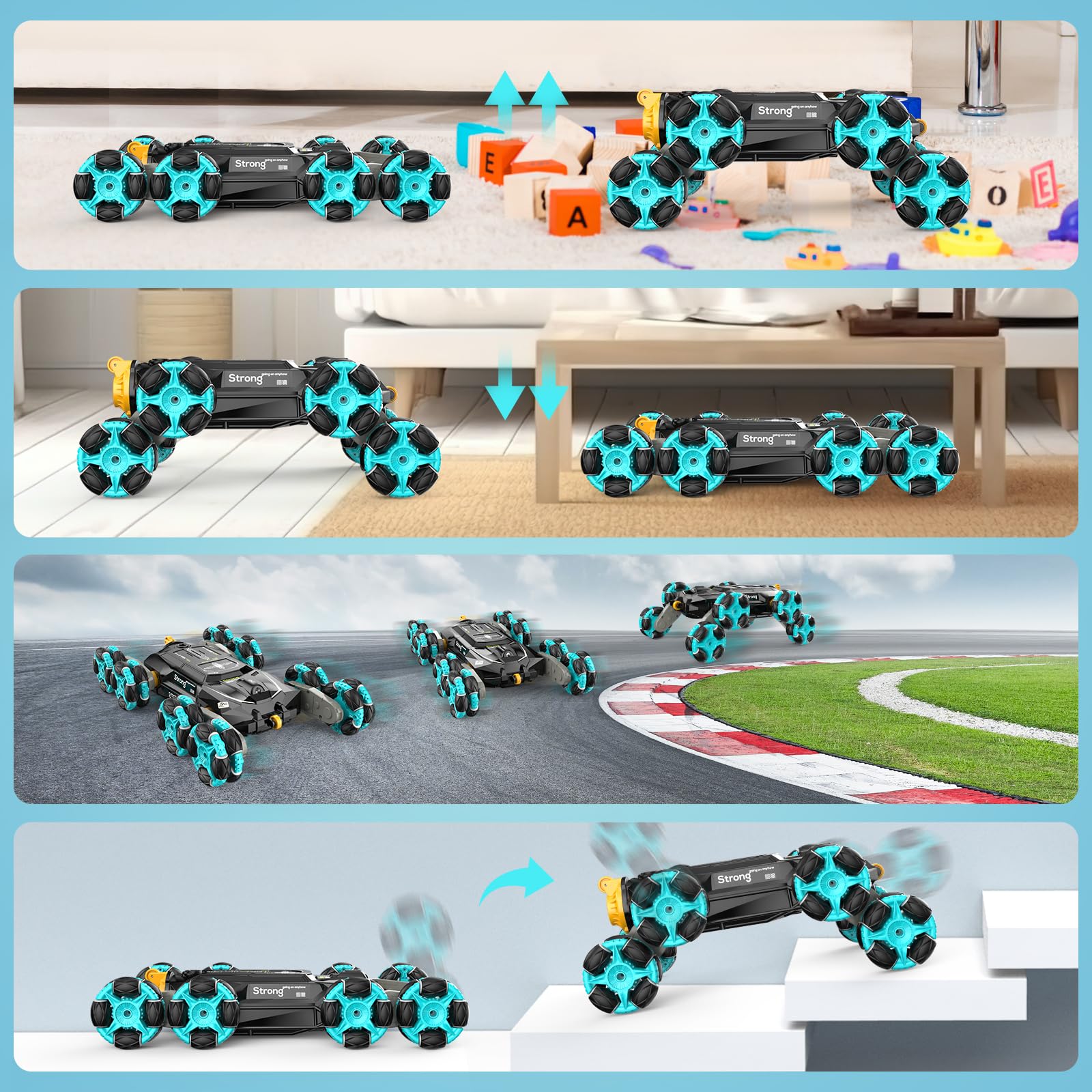 Gampop spray mist with lights for lifelike racing ambiance