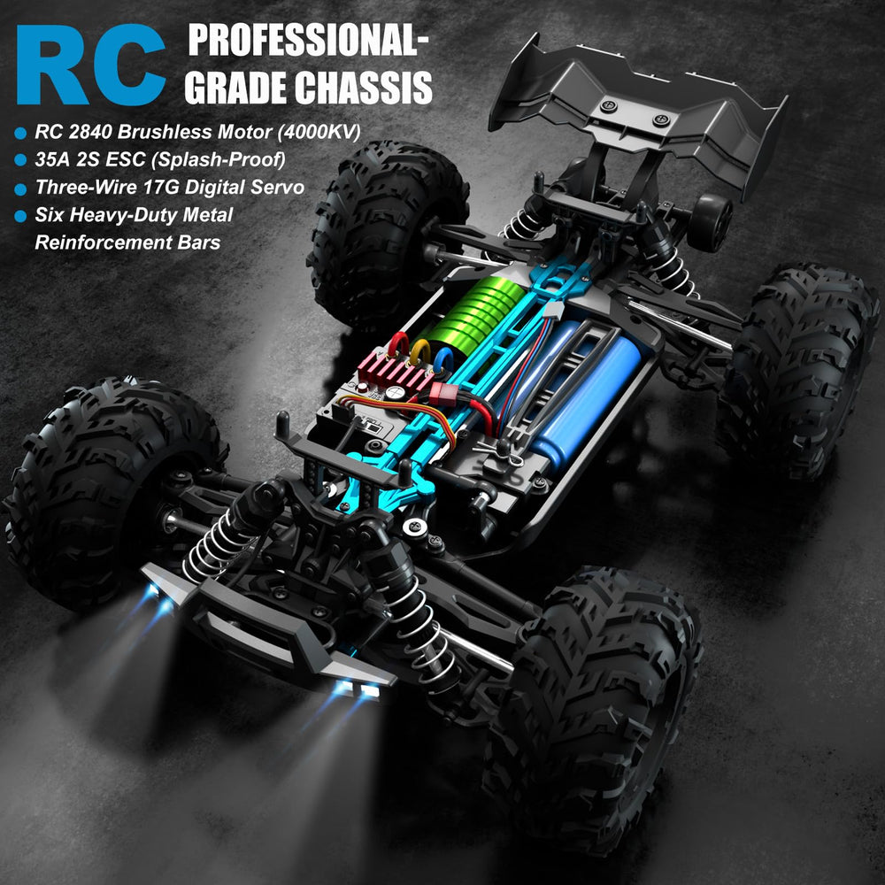 GAMRUXI aluminum reinforced chassis highlights durability during drops